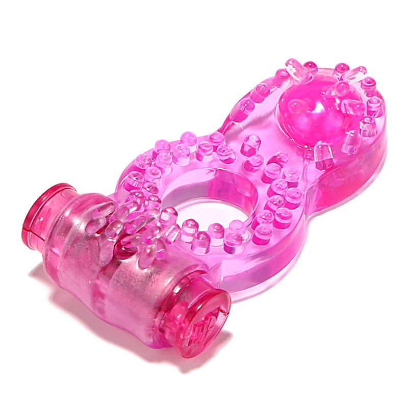 Pene Cockring vibratore anello di blocco massaggiatore stimolatore del clitoride ritardo eiaculazione anelli in Silicone manica del pene giocattoli vibranti del sesso