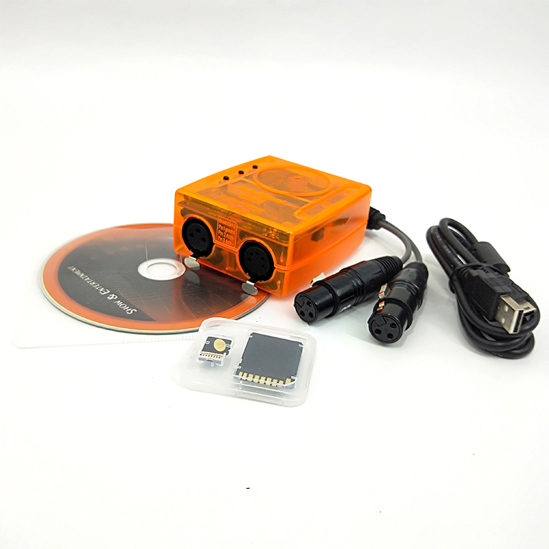 Controlador DMX USB Suite2, interfaz DMX, USB SUITE2 FC DMX512, iluminación de discoteca, máquina antiniebla, lámpara Par Led Rgbw para luz de escenario Dmx