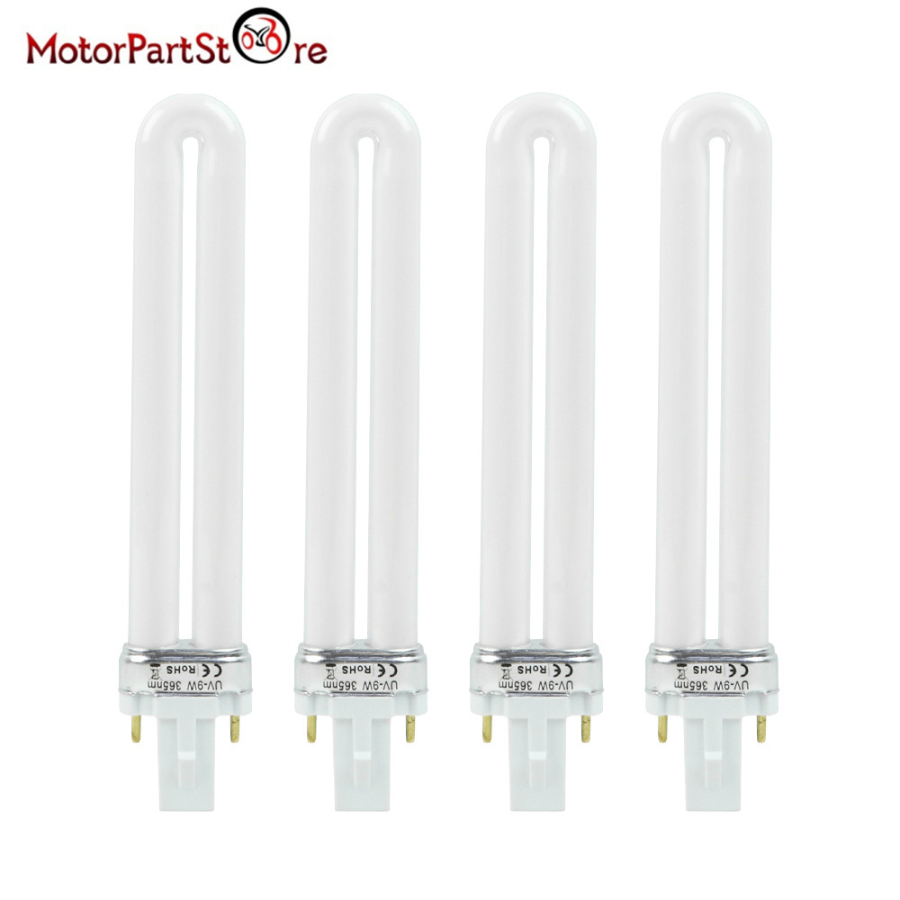4 stuks vervangende 9W UV 365nm lampbuis voor Nail Art Dryer UV elektronische buis