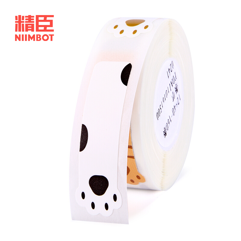 Jingchen NiiMBOT D101/ D11/D110เครื่องพิมพ์ Lable การ์ตูนชื่อสติกเกอร์ Lable Mini Lable ซูเปอร์มาร์เก็ตสินค้าป้าย