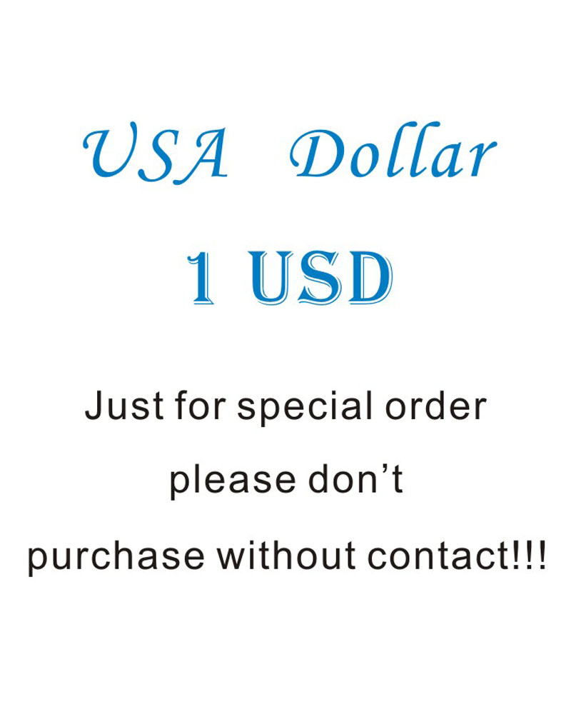 ¡¡Dólar de EE. UU. $1, solo para pedidos especiales, no compre sin contacto!! !