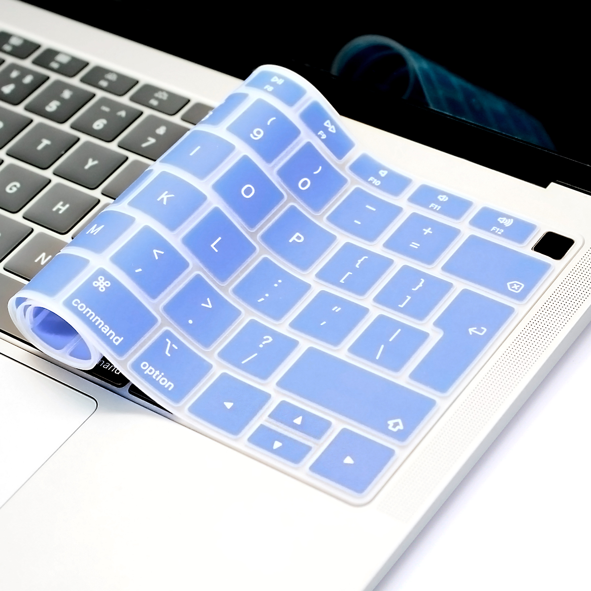 Чехол для клавиатуры MacBook Air 13 2026 M5, MacBook Pro 13 UK, M4, M3, M2, M1 Pro 16, 15, 12, 11 (английская раскладка, стандарт ЕС)