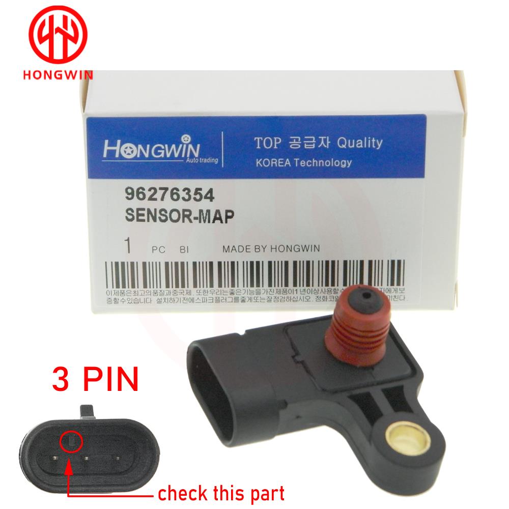 96276354 25184080   Sensor de mapa para Chevrolet Daewoo Lanos Leganza Nubiba Rezzo 1,6 1,8 2.0L