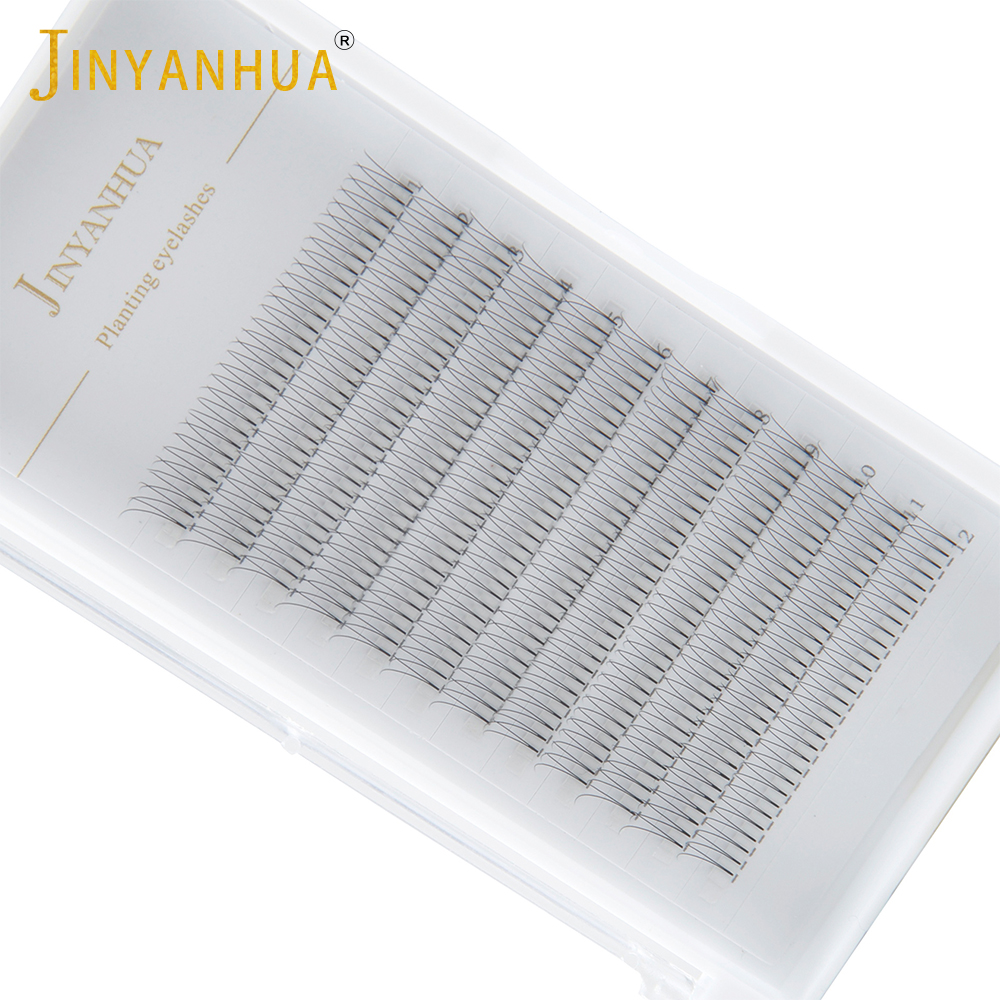 Volume russo Estensione ciglia Ventole prefabbricate 0.1 Ciglia di visone Estensione individuale Premium Pre-fannate 2d/3d/4d/5d Ciglia per trucco