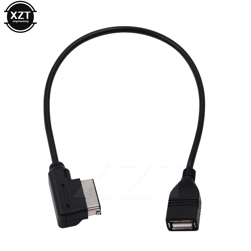 Cable USB AUX música MDI MMI AMI a USB interfaz hembra Audio adaptador auxiliar Cable de datos para VW MK5 para AUDI A3 A4 A4L A5 A6 A8 Q5
