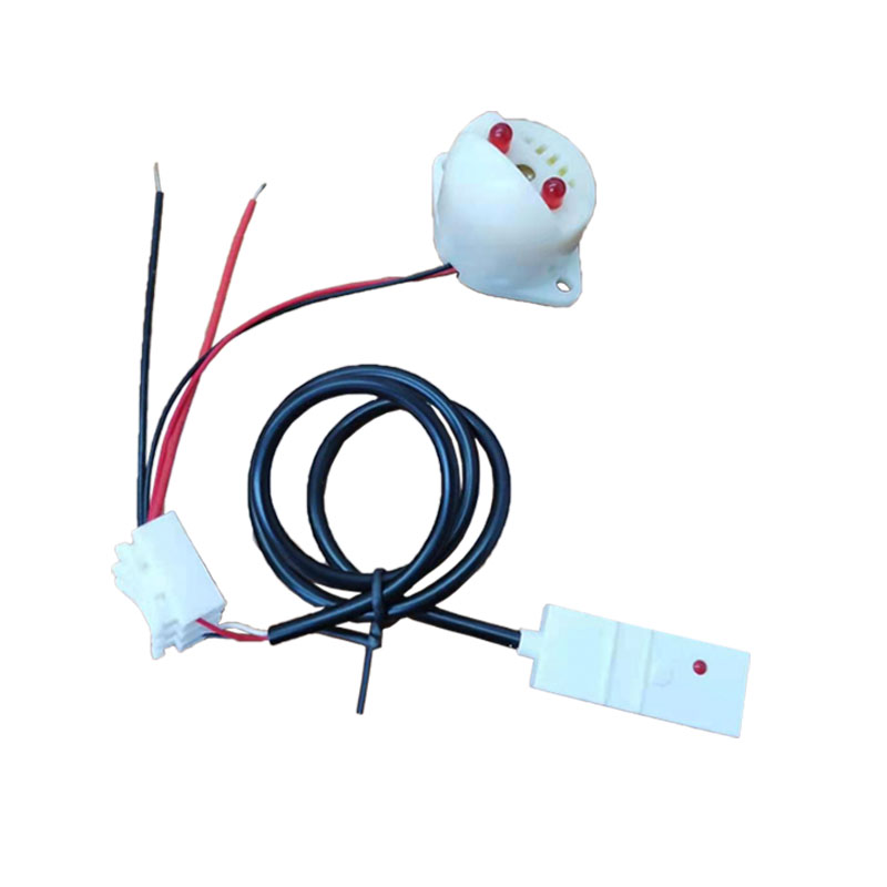 Sensore di livello del liquido senza contatto 1PC 12V con interruttore del sensore del livello dell'acqua del cicalino con allarme cicalino