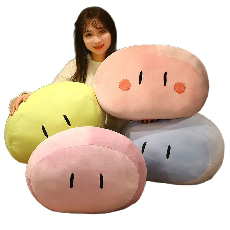 Oreiller de lit rond doux en forme de boule, coussin de taille en peluche pour jeu japonais CLANNAD, meilleur cadeau d'anniversaire pour petite amie et garçon