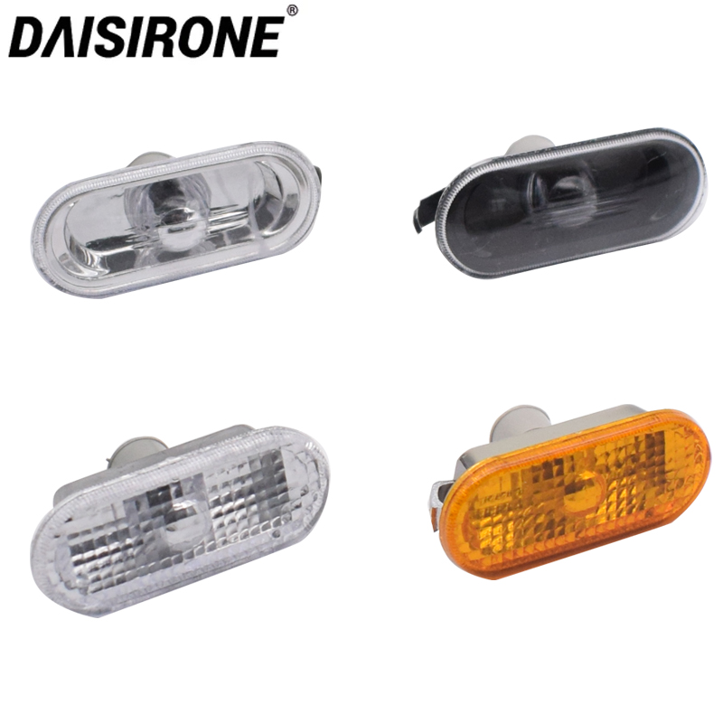 Repeater Lampu Sinyal Belok Penanda Sisi Mobil untuk VW Golf 4 MK4 PASSAT B5 BORA GOLF MK4 POLO 12V 55W 4 Warna Tersedia