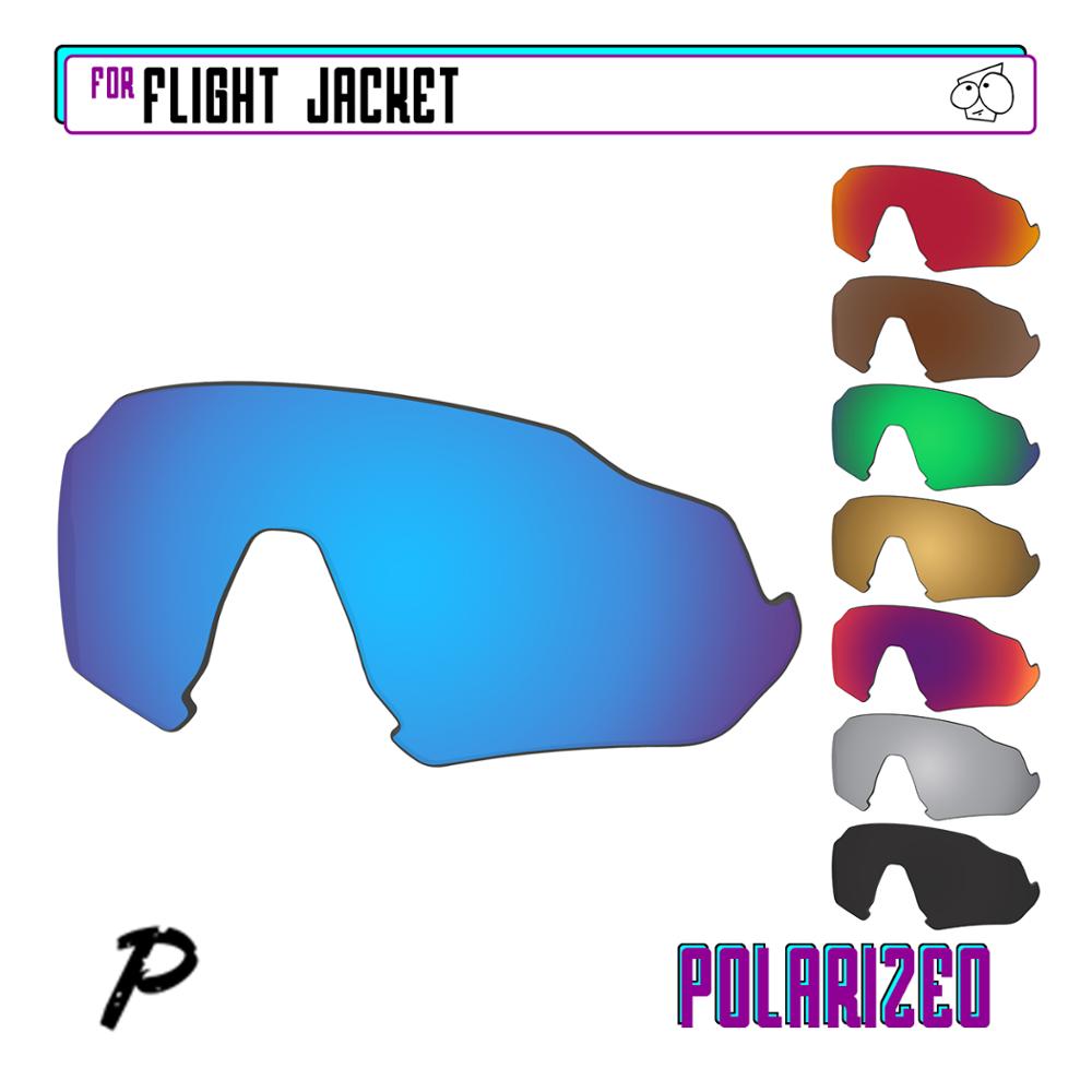 Lenti di ricambio polarizzate EZReplace per - Occhiali da sole Oakley Flight Jacket - Opzioni multiple
