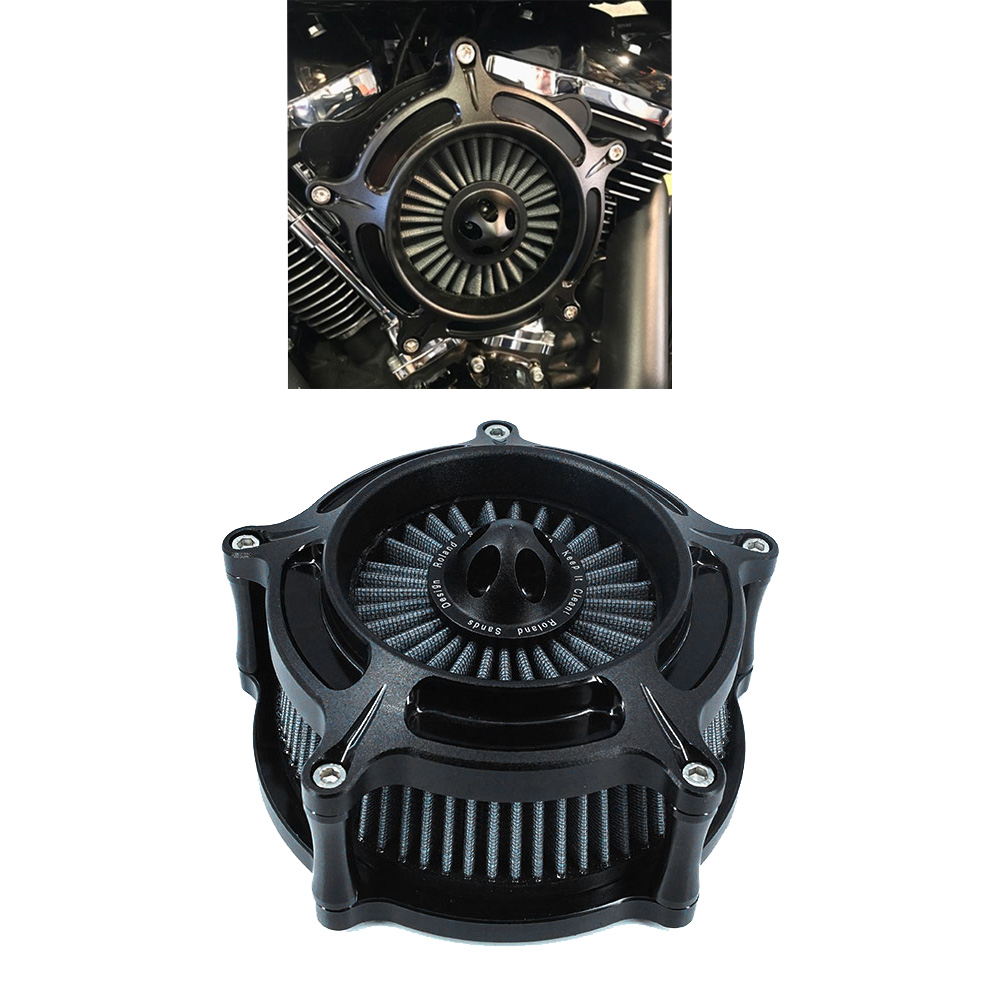 Air Filter & Systeme Für Harley XL Sportster Dyna Softail Touring Motorrad Teile Turbine Spike Luft Reiniger Intake Filter