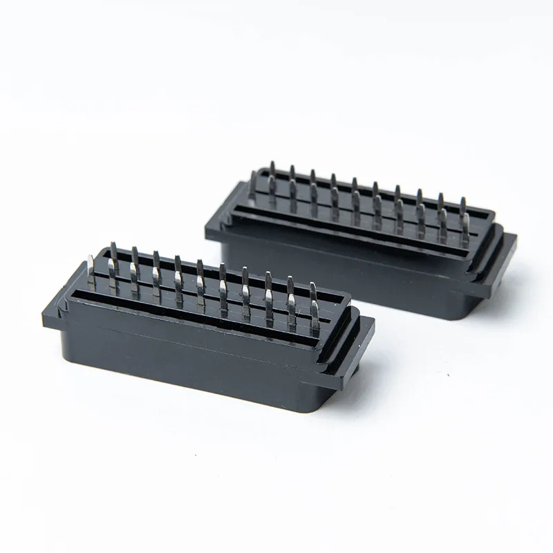 Scart Plug 21 Pins 180 degree Female Socket Connector Slot jack Adapter Game Accessories