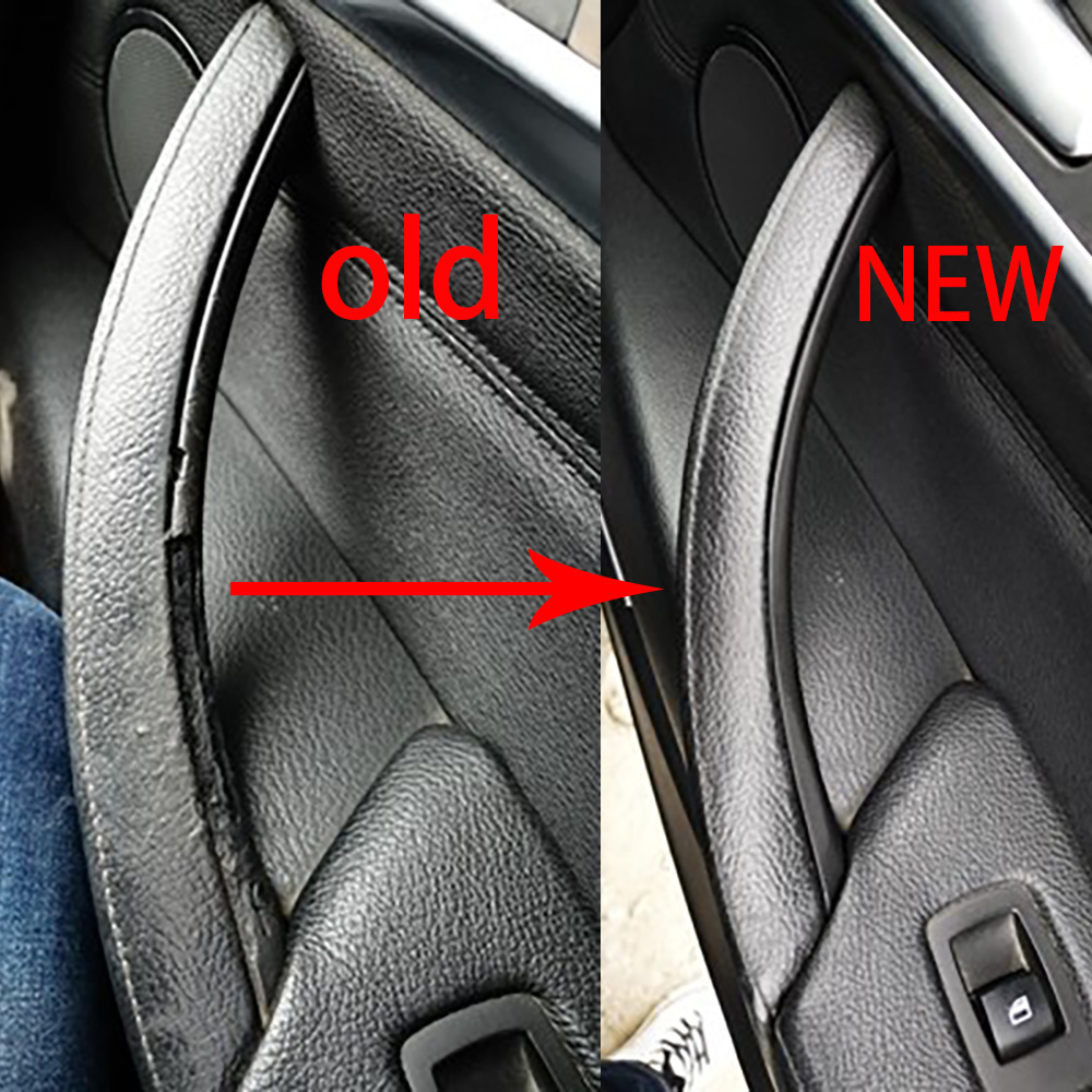 Manija de Panel de puerta interior de coche de alta calidad, cubierta embellecedora, accesorios de coche para BMW E70 X5 E71 E72 X6 SAV
