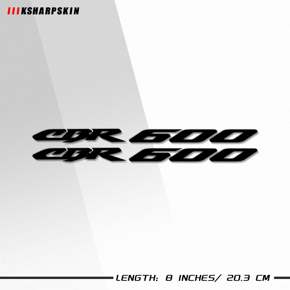 Sepeda Motor Stiker Sepeda Tangki Bahan Bakar Roda Helm Notebook Bagasi Reflektif MOTO Sticker untuk HONDA CBR600 Cbr 600