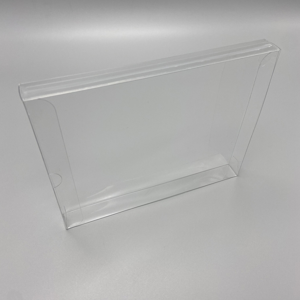 Boîte de protection transparente en PET pour boîte d'affichage de collection de stockage de jeux Wii
