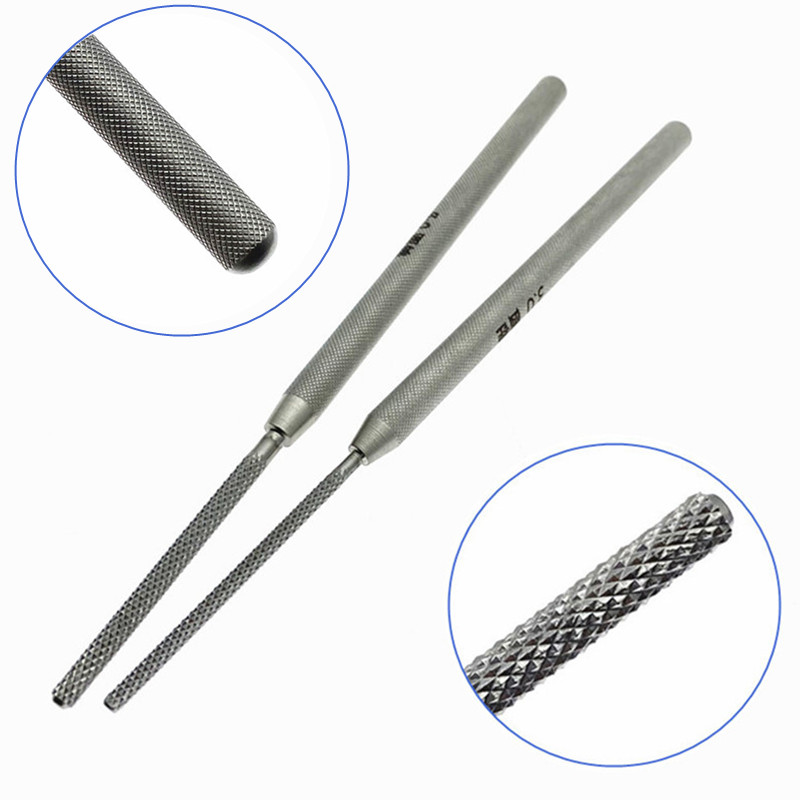 Okrągłe pilniki kostne Trochlea Rasp Bone Grind Bone Joint Bone Veterinary Orthopedic Surgical Instruments