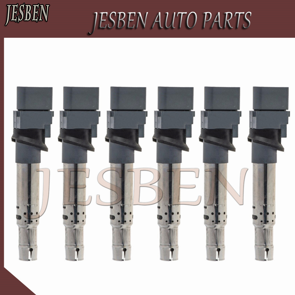6SZT 022905715 Cewka zapłonowa pasująca do VW EOS GOLF MULTIVAN PASSAT CC PHAETON TOUAREG TRANSPORTER 3.2 3.6 2002-2015 0986221056