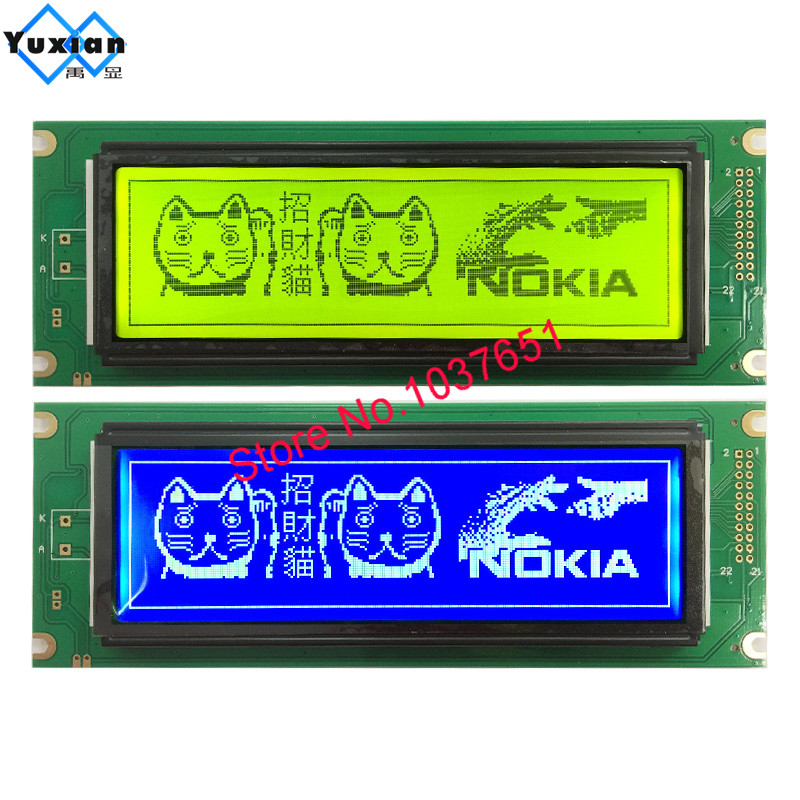 Panel de pantalla Lcd 24064 UCI6963 o T6963 LCM24064 LM24064DBY WG24064 en lugar de DMF5005, envío gratis, 1 Uds.