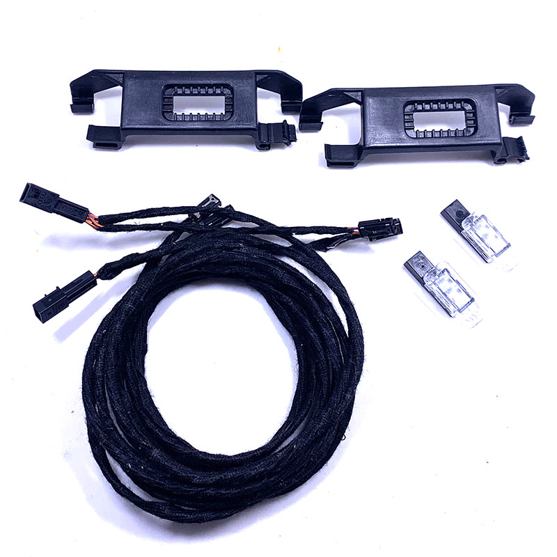 Lampu LED Simpel + Set Kabel Belakang untuk T-ROC Jetta Polo T-cross Enyaq