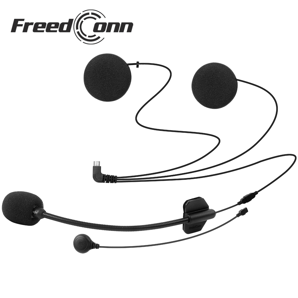 Freedconn รถจักรยานยนต์อุปกรณ์เสริม5 Pin Hard Soft 2 In1หูฟังสำหรับ TCOM-SC/VB FDC-01VB COLO T-MAX T-REX FX KY PRO