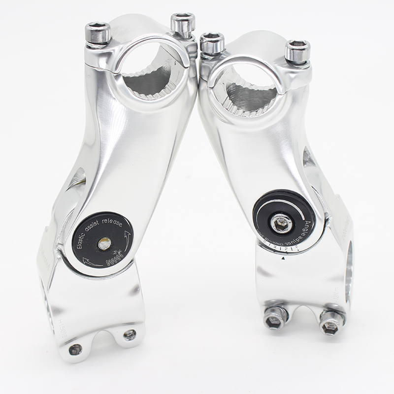25.4mm VTT tige de vélo de route hauteur réglable tige argentée en alliage d'aluminium 25.4*95mm 25.4*110mm tige de vélo