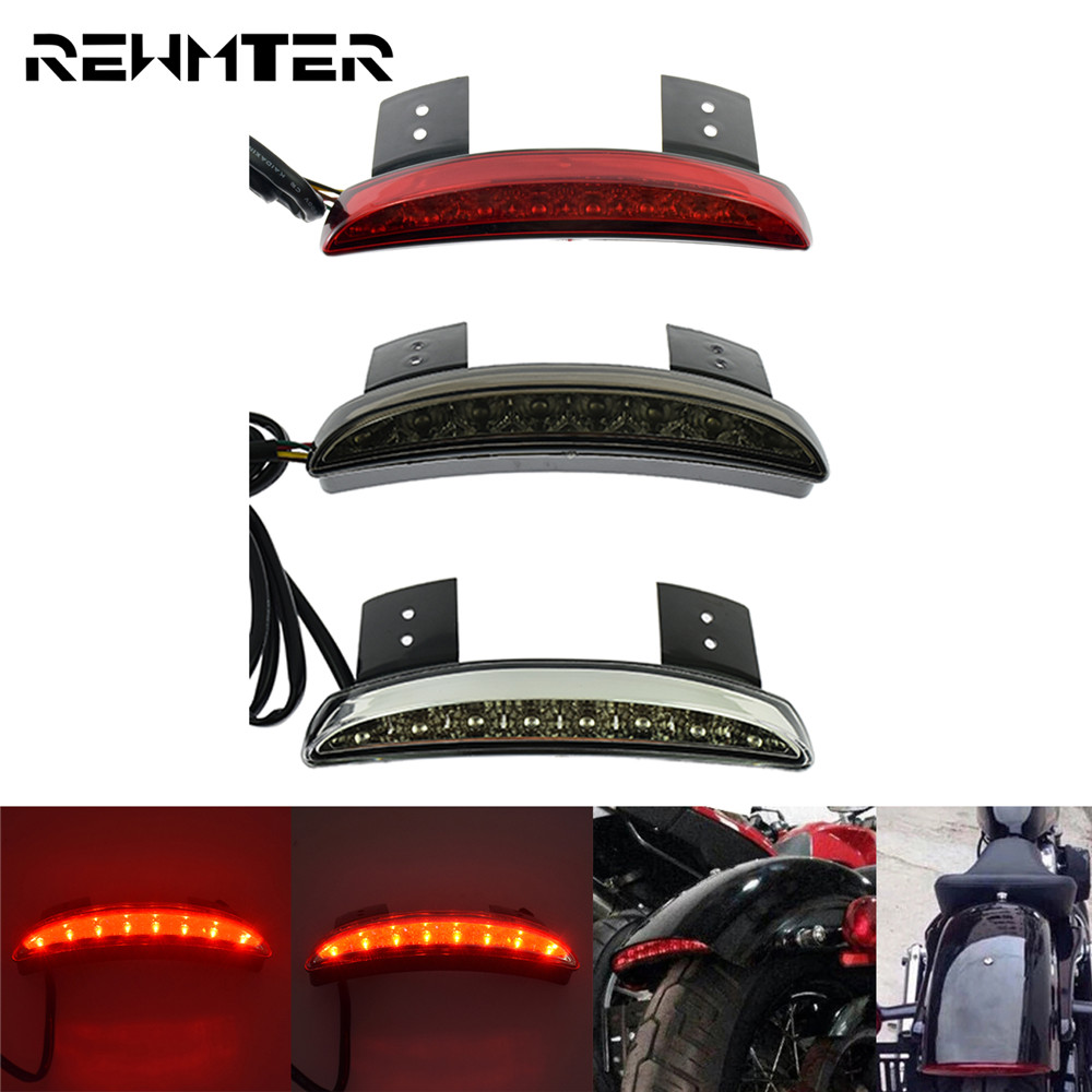 Fanale posteriore a LED per parafango posteriore a LED per motocicletta fanale posteriore per Harley Cafe Racer Sportster 883 1200 40 e otto