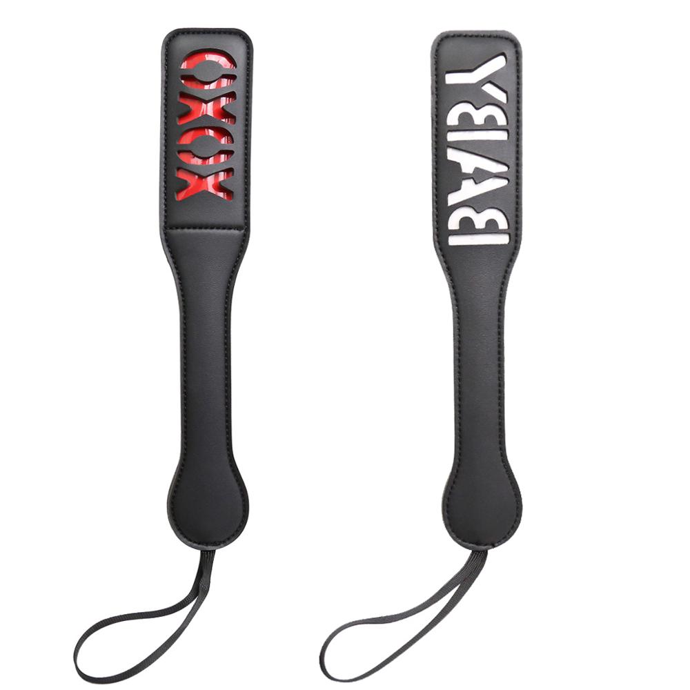 SM Bondage Sexy bat dla par skórzany fetysz bat flirty wiosła niewolnik fetysz SM Flog Spank Paddle BDSM zabawki erotyczne dla dorosłych