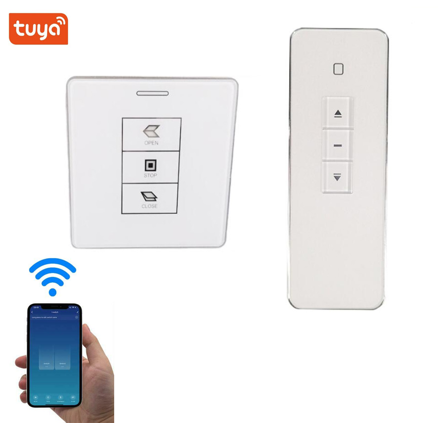Smart Wifi Schakelaar Voor Automatische Raamopener Actuator Met Dc Motor Tuya Alexa & Google