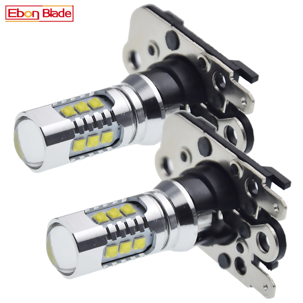 2X LED très brillante PH16W PW16W Canbus ERROR gratuit blanc 16SMD XBD 80W Auto voiture secours inverse DRL ampoule antibrouillard 12V DC