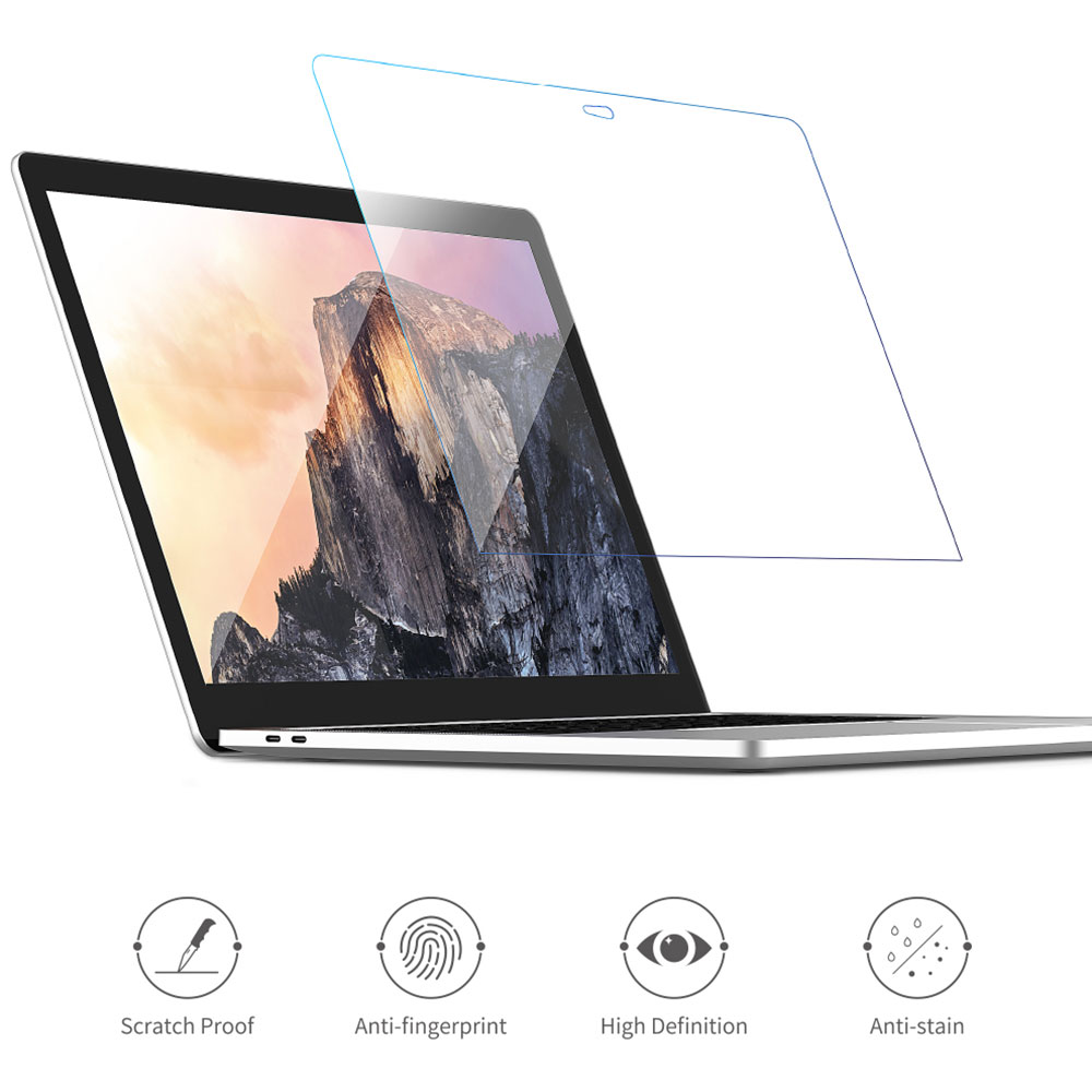 WIWU Displayschutzfolie für MacBook Air 13,6 15,3 M4 M3 M2 Air 13 M1 A2337 HD Clear Film Displayschutzfolie für MacBook Pro 14 16,2