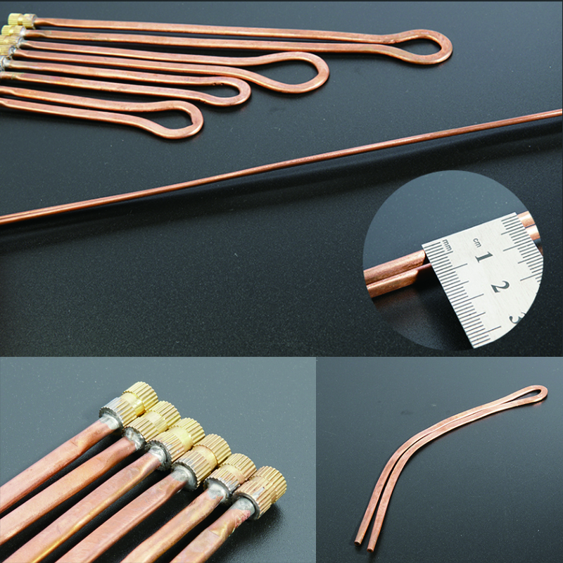 Conjunto de resfriamento de água para notebook 4*3, tubo de circuito plano de cobre macio e fácil de dobrar, manual, faça você mesmo, tubo de cobre comum modificado
