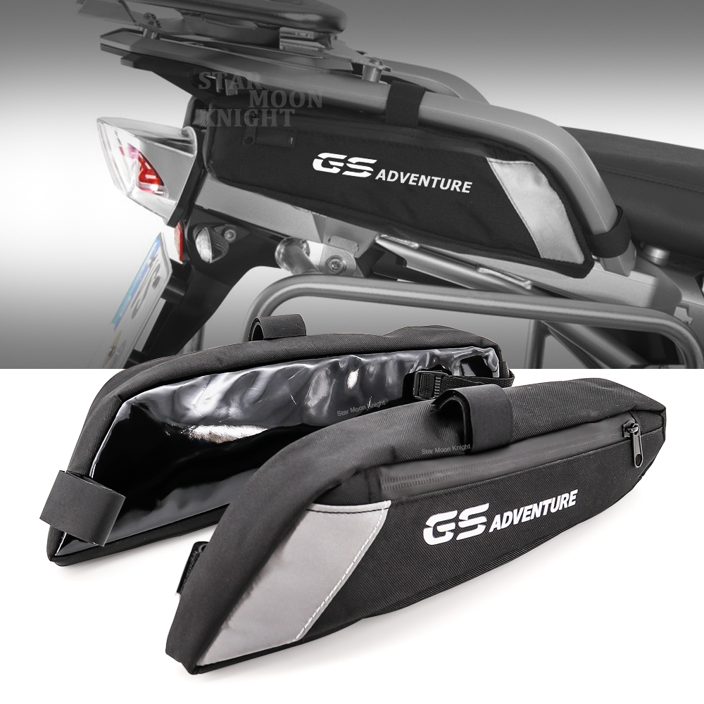 Portaequipajes con bolsillos laterales para marco de motocicleta, bolsa impermeable para colocación de viaje para BMW R1200GS LC 2013 - 2020 R1250GS Adventure