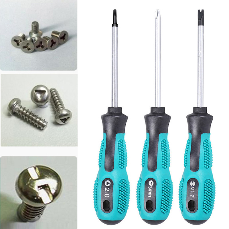Juego de destornilladores triangulares en forma de U Y, tornillo de controlador con casquillo cruzado interior para electrodomésticos, herramienta manual, eesв ugtekка наzis