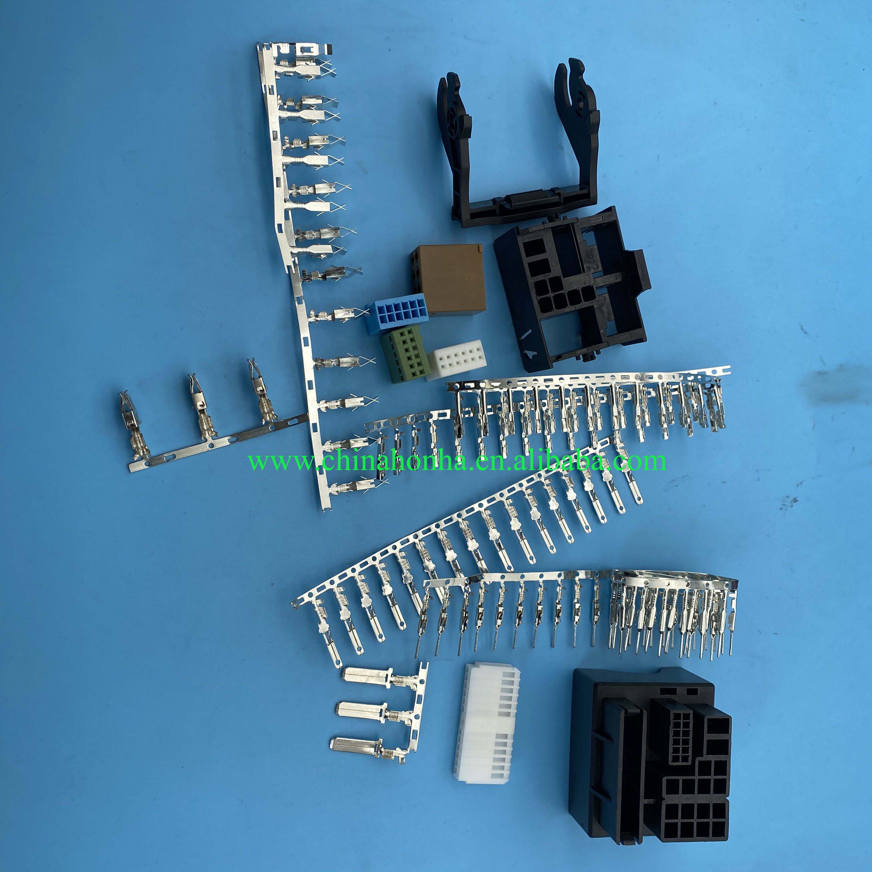 Auto Power Quad Lock Connector 52 Pin Met 8X0 035 444 /3B7 035 447 Volledige Lijn Audio connector