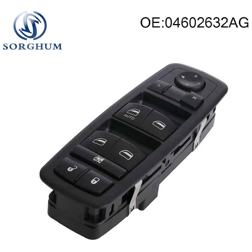 Sisi Pengemudi Sakelar Jendela Daya Master Baru 04602632AG untuk Dodge Journey Jeep Liberty 2015-2017