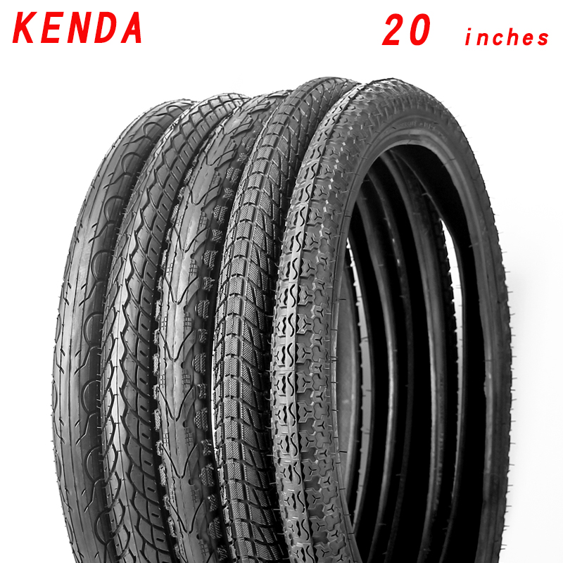 Neumático de Bicicleta Kenda de 20 Pulgadas 20 * 1.25/1.35/1.5/1.75/1.95/2.0/2.125, Neumático para Rueda Pequeña 20 * 1 1/8 20/1 3/8, Neumático Plegable para Bicicleta