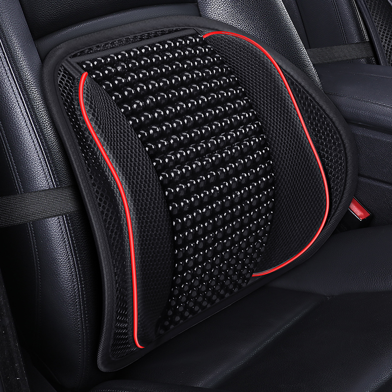 Universal Car Back Support Chair Massage Lumbar Support Waist Cushion Mesh Ventilate Cushion Pad For Car Office Home