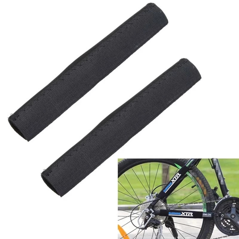Protector de cadena de bicicleta, protector de cadena para cuadro de bicicleta, protector de cadena para bicicleta de montaña, accesorios para bicicletas, 2 uds.