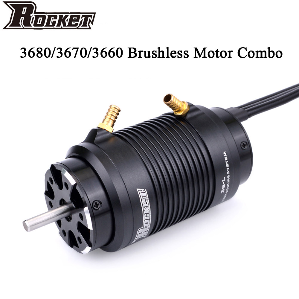 Rocket 3660 3670 3680 3250KV 2600KV 800KV 1100KV 1500KV moteur sans balais pour Traxxas M41 catamaran Spartan 800mm-1000mm bateau RC