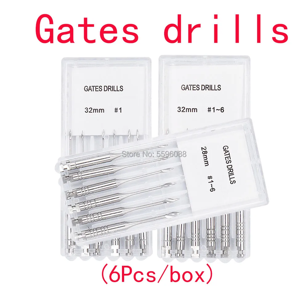 Brocas ortodônticas para dentistas, material para laboratório, 1 caixa