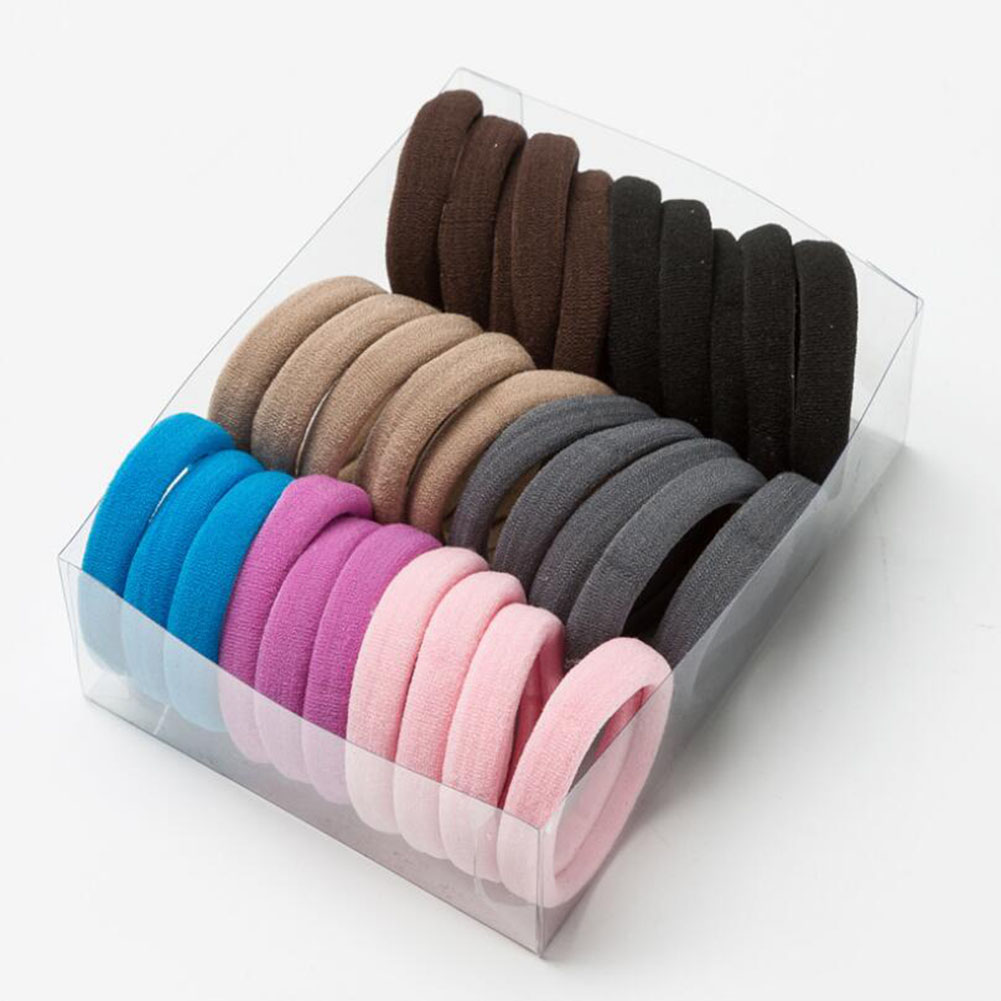 5/30PCS Vrouwen Meisjes Kleurrijke Hoge Elastische Haarbanden Paardenstaart Houder Rubberen Band Chouchou Hoofdband haarbanden Haaraccessoires