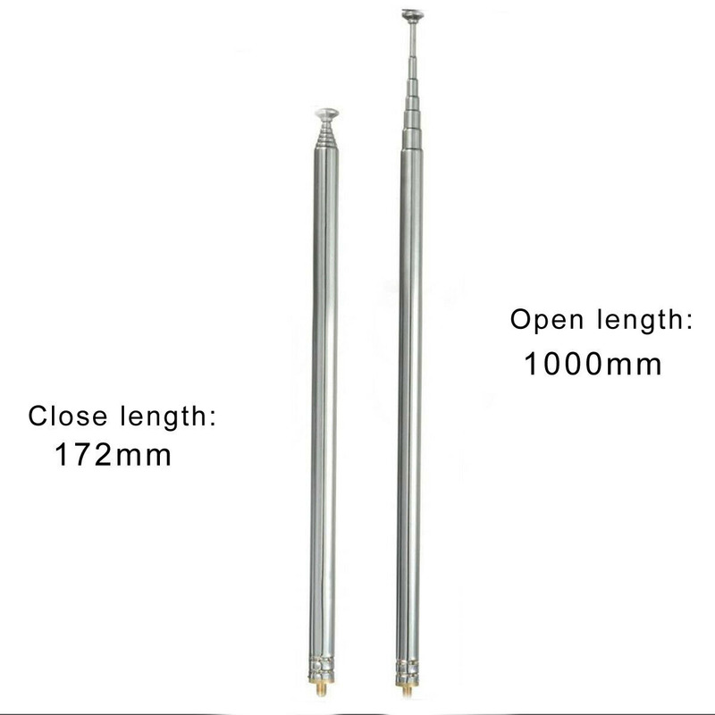 Universal Car Radio RC Control Transmitter Controller Telescopic Aerial Antenna 100cm Exterior Automotive Tools Car Products