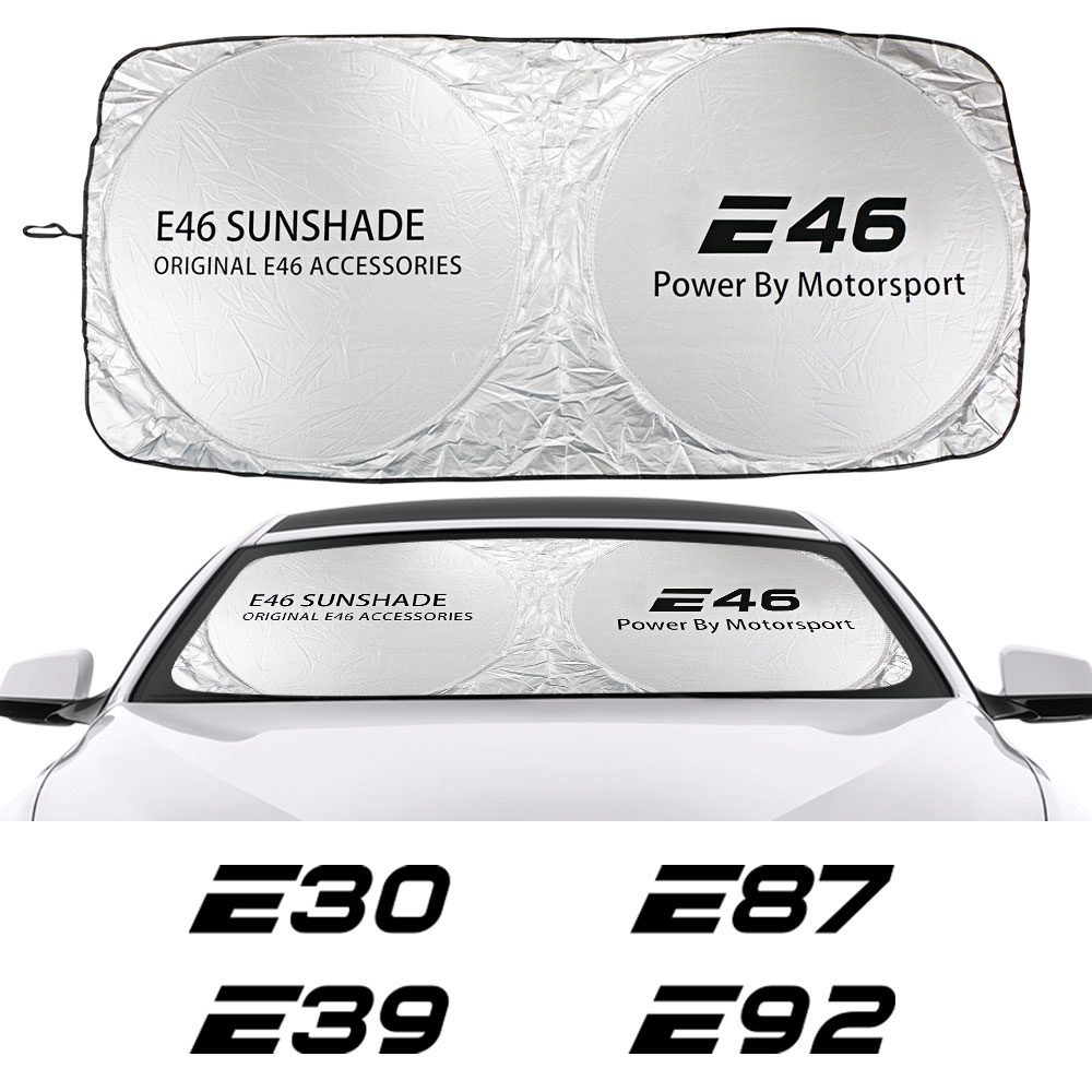 Przednia szyba samochodu parasol przeciwsłoneczny Anti UV reflektor akcesoria do BMW E39 E46 E60 E90 E30 E34 E36 E53 E61 E62 E70 E87 E91 E92 E93