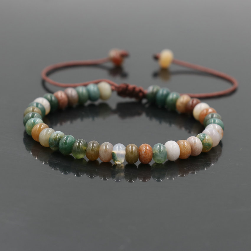 Trendi Sempoa Manik-manik Gelang Pria India Batu Onyx Wanita Gelang Lucky Chakra Persahabatan Pasangan Gelang Wanita Perhiasan Hadiah