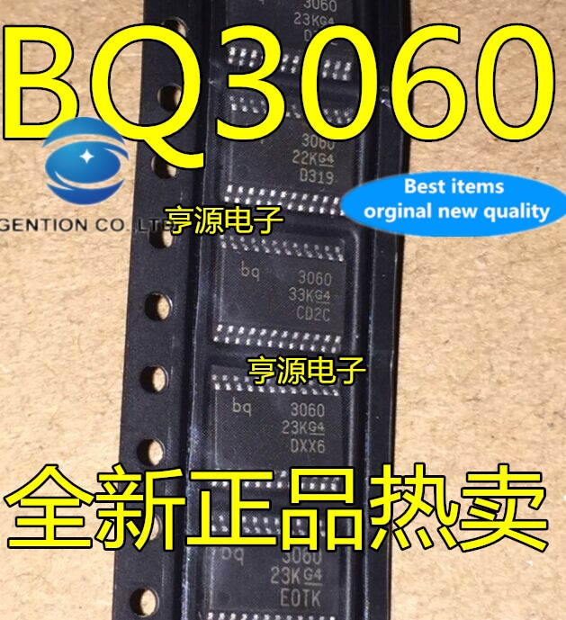 10PCS BQ3060 BQ3060PWR BQ3060PW SSOP-24 100% 신규 및 원본