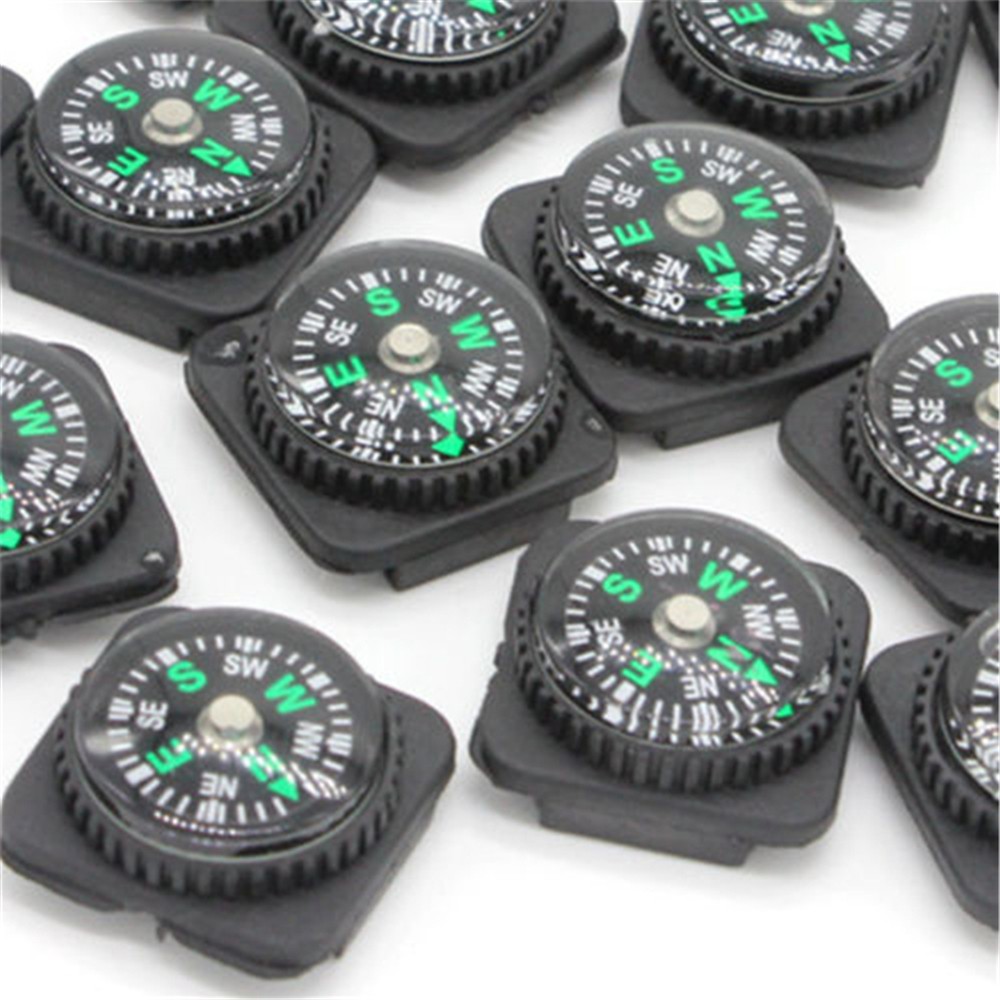 2 stücke 20mm Kompass Heißer Schwarz Uhr Slip Handgelenk Rutsche Band Kompass Schwarz Slip Rutsche Für Armbanduhr Band paracord Überleben