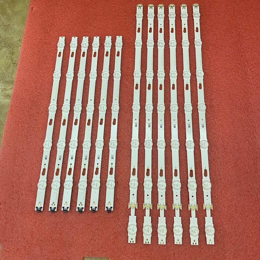 LED Strip For Samsung UN49MU6500 UE49MU6120 UE49MU6200 UN49KU6500 UN49MU6300 UE49MU6100 UE49KU6100 BN96-40633A 40632A