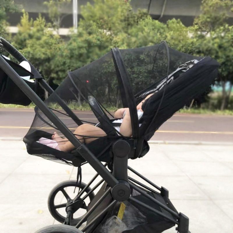 Siatka przeciw komarom do wózków Cybex Mios Eezy Priam Balios Gazelle S Melio Coya Butterfly, wkładka do wózka, akcesoria do łóżeczka dziecięcego.