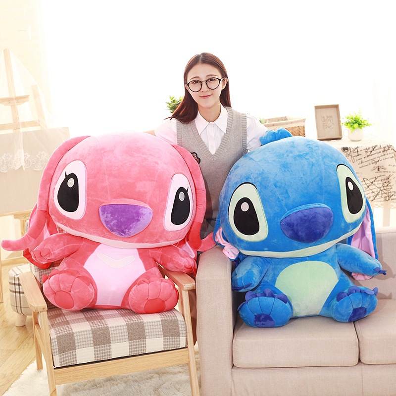 35-65cm Disney Aoger Lilo & Stitch Wypchana pluszowa lalka Edycja Stitch Rose Doll Kreatywna poduszka Kawaii Zabawka Prezent urodzinowy dla dziewczynki
