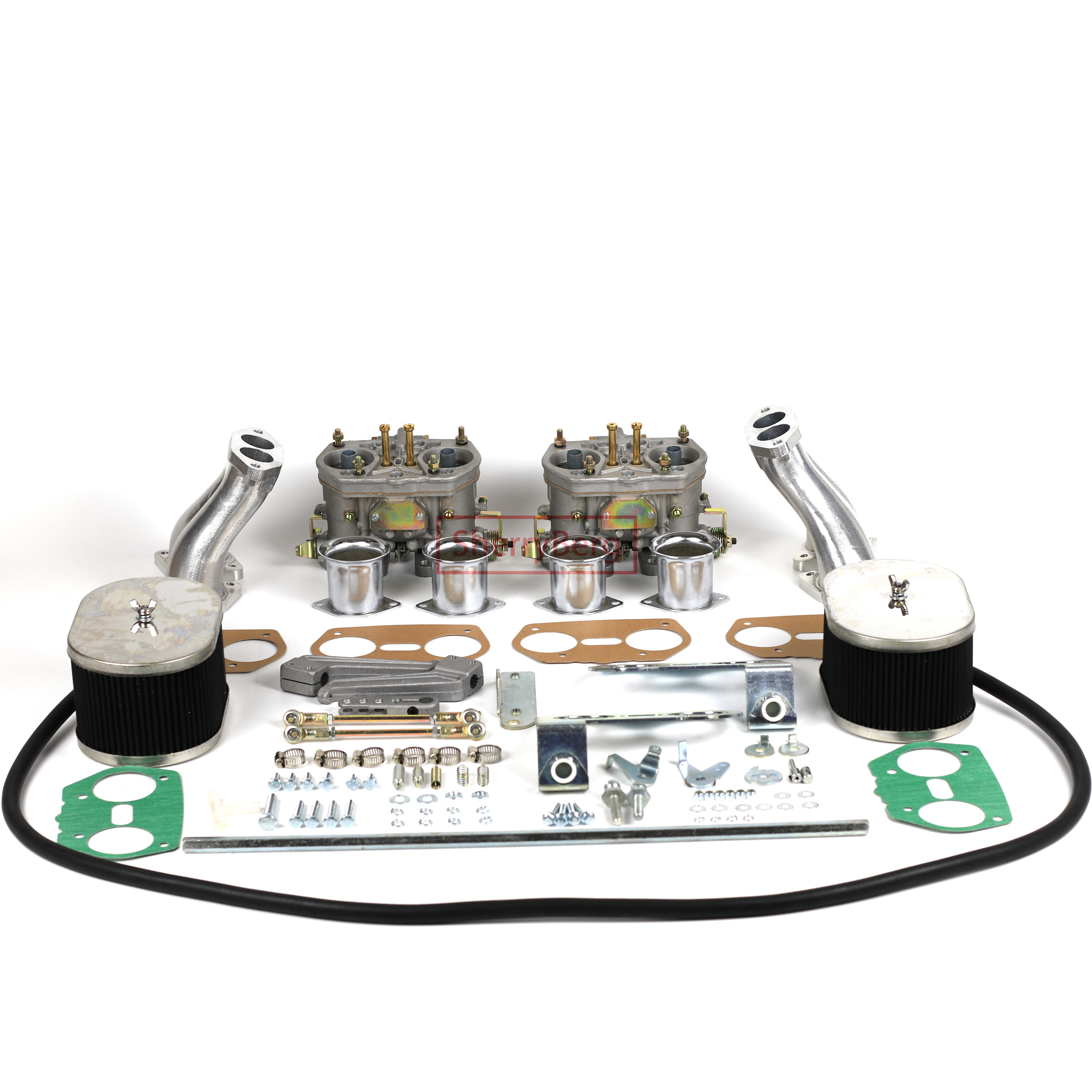 SherryBerg-Kit de conversión de carburador, doble gasificación, 40mm, 40Idf, para Tuning de VW Beetle Bus, Typ1 T1/2 FAJS Weber Empi