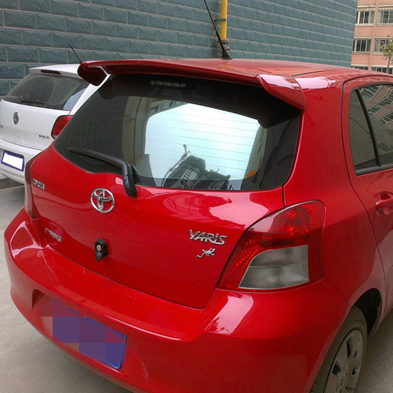 Спойлер для Toyota Yaris, высококачественный спойлер из АБС-пластика для заднего крыла автомобиля, спойлер для заднего крыла Toyota Yaris 2008-2013